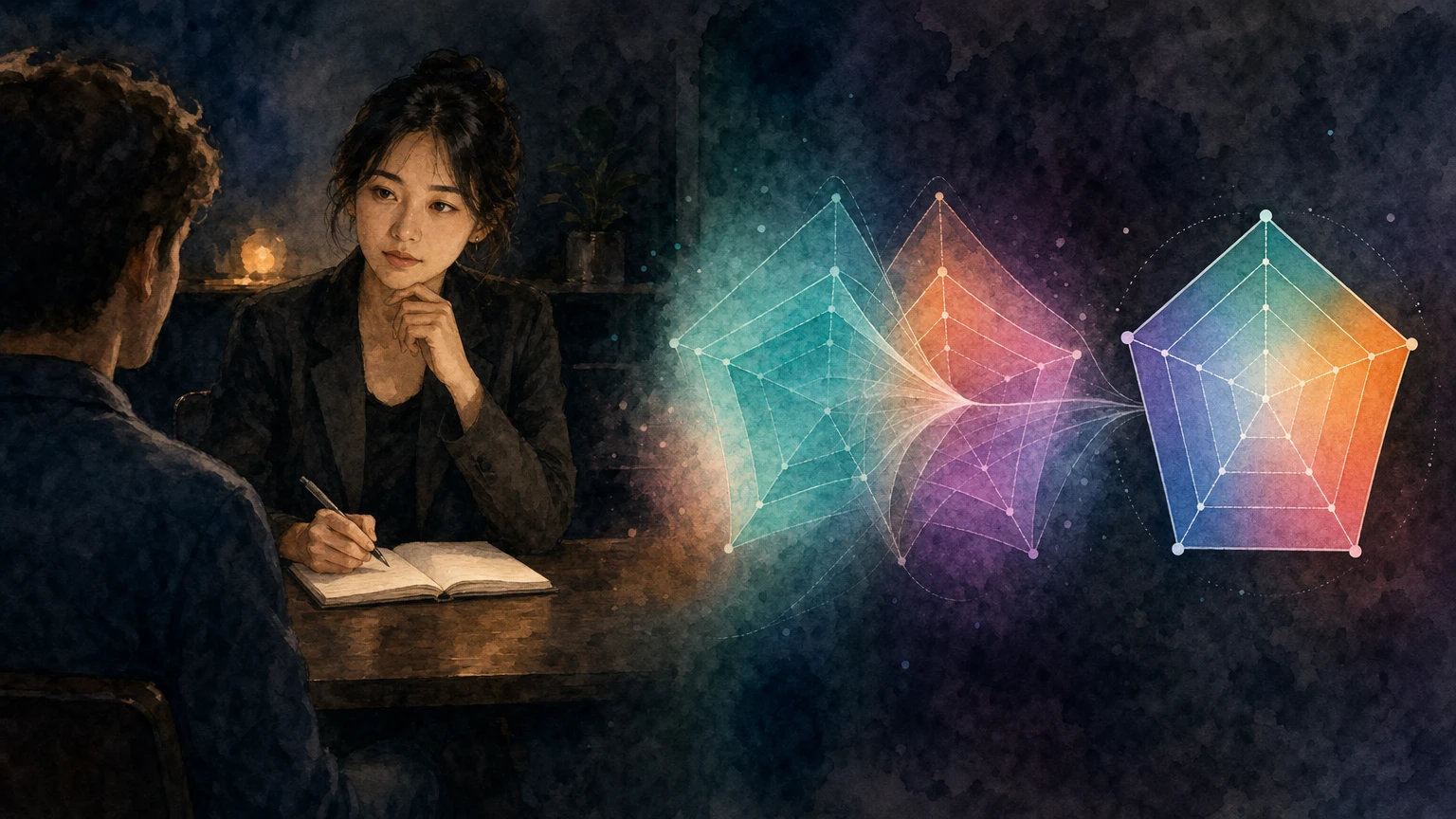 あの人診断 2回目60問で120問相当の精度になる仕組みを解説する画像