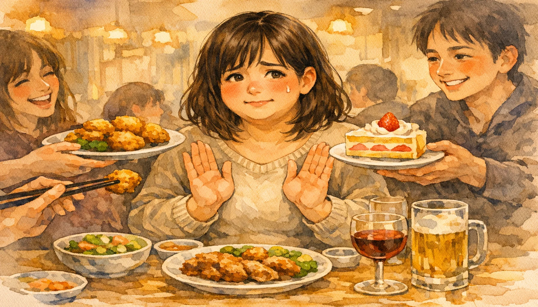 感受性が高い人が太りやすい理由の解説画像