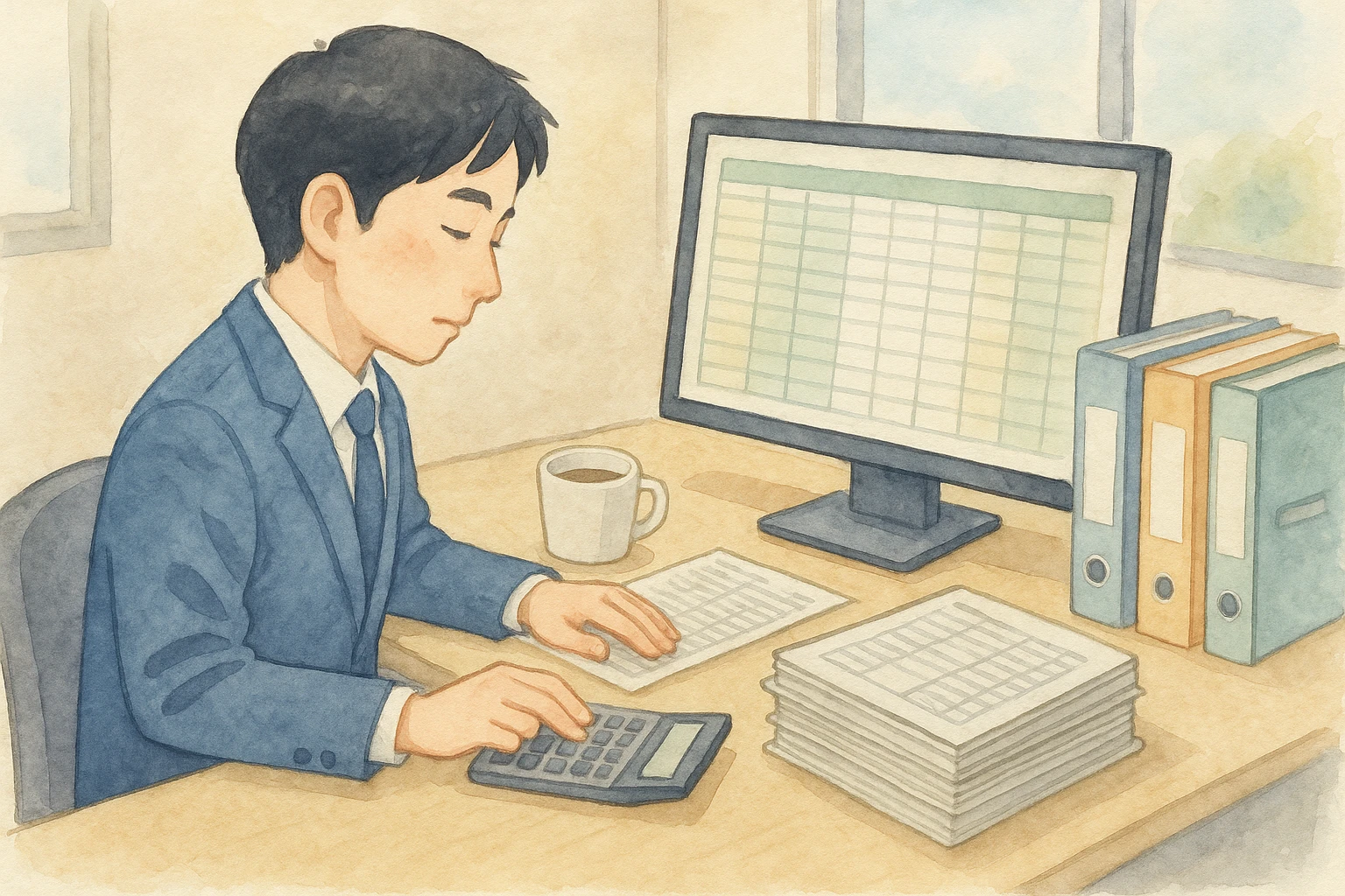経理・財務の仕事と性格 ビッグファイブで見る向いている人向いていない人を解説する画像