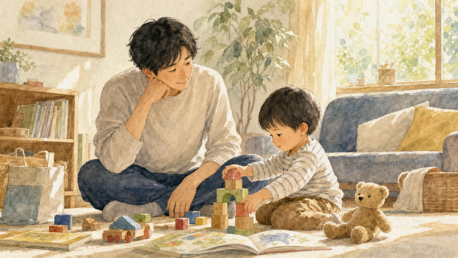 子育てスタイルと性格の関係を解説する画像