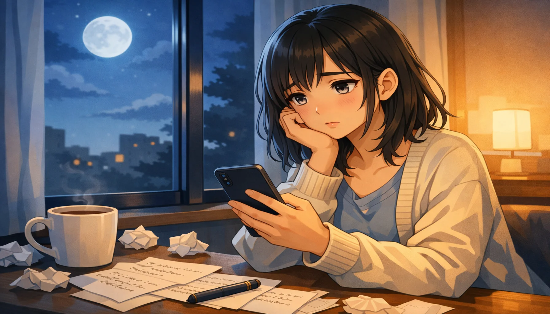 感受性が高い人の恋愛 考えすぎて動けない人の解説画像