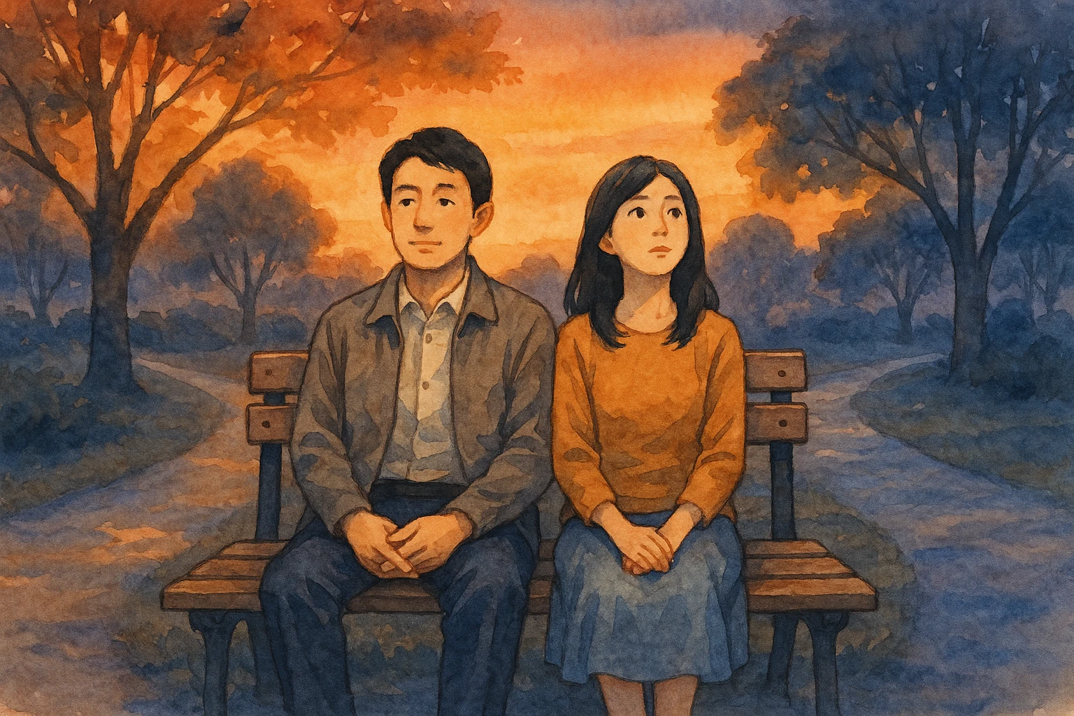 変化より安定を好む人の恋愛傾向を表現した画像