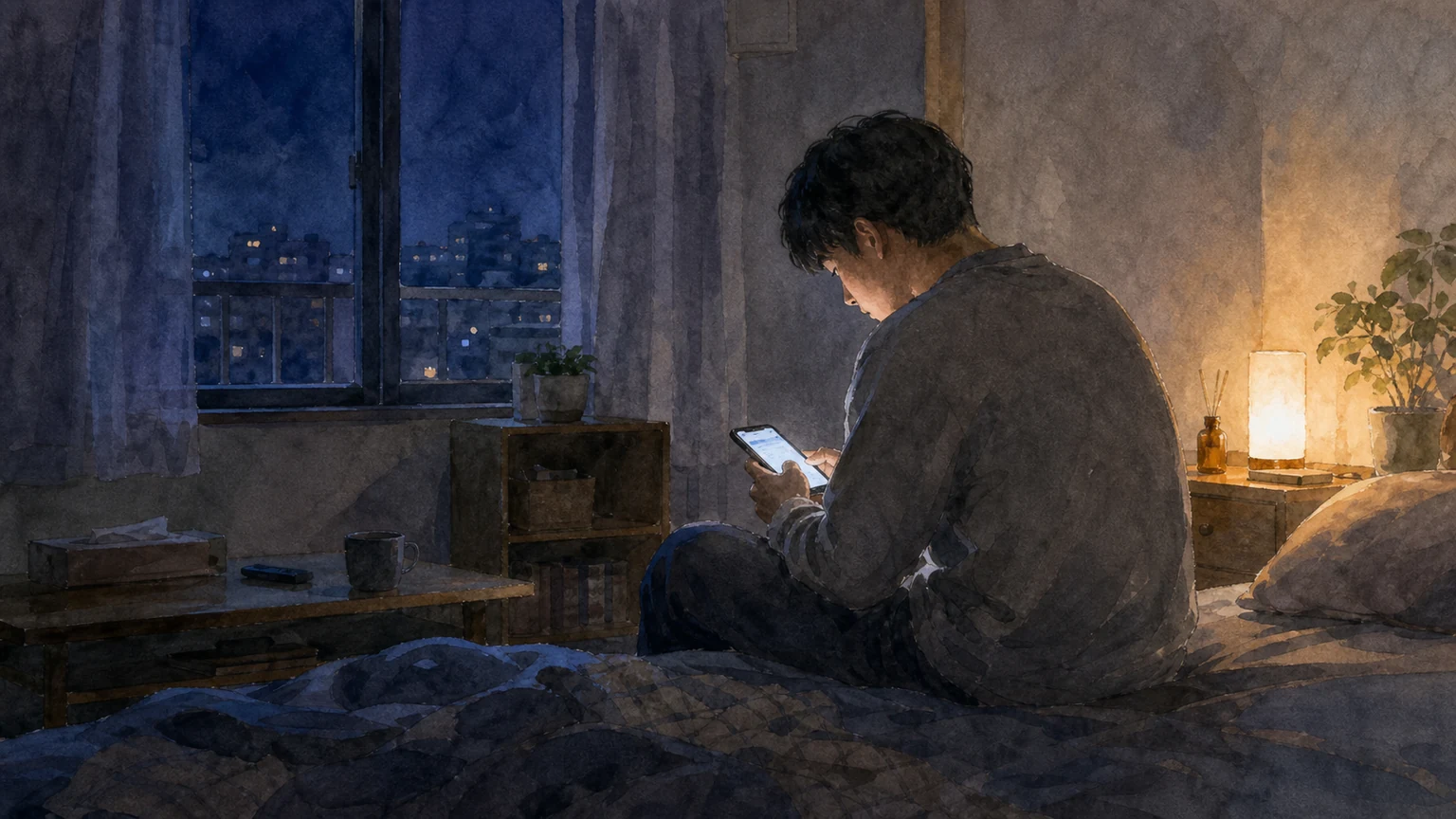 スマホ・SNS依存を解説する画像