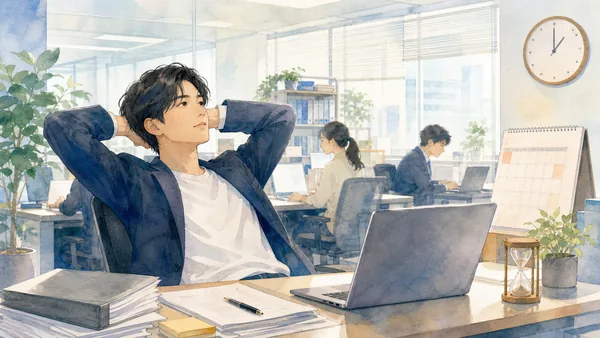 能力があるのに先延ばしする人の心理をビッグファイブで解説する画像