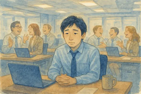 職場の人間関係と性格タイプを解説する画像