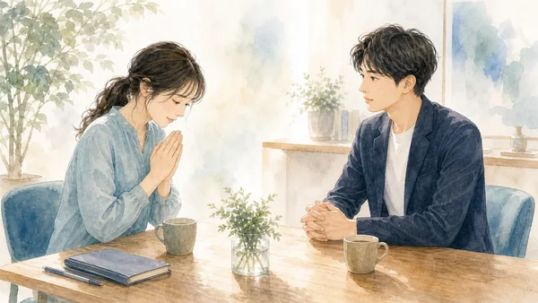 すぐ謝る人と謝れない人の心理を解説する画像