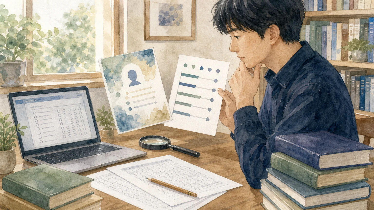 よく当たる性格診断の見分け方とバーナム効果の仕組みを解説する画像
